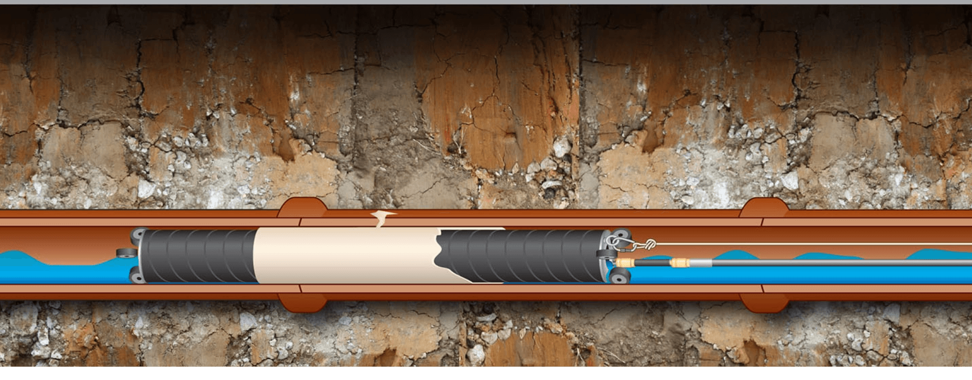 Trenchless Pipe Repair Banner Image