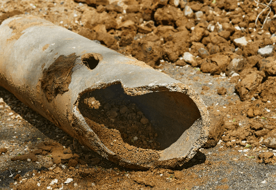 Weight on septic tank image